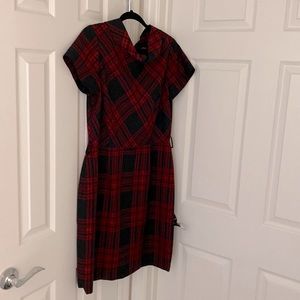 Tahiri Arthur S. Levine Plaid Dress Size 12p